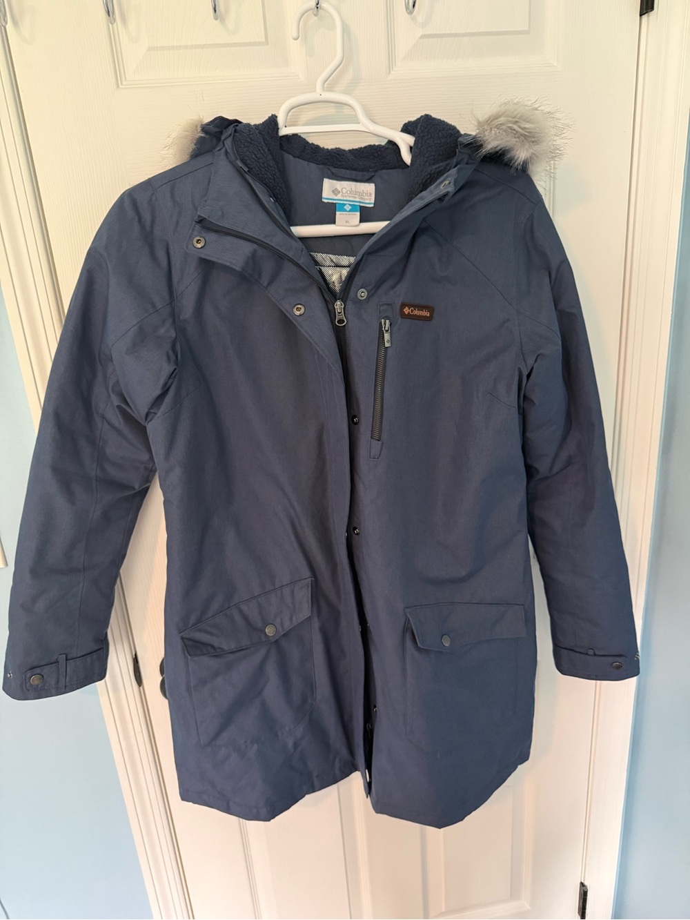 Blue Columbia Winter Coat
